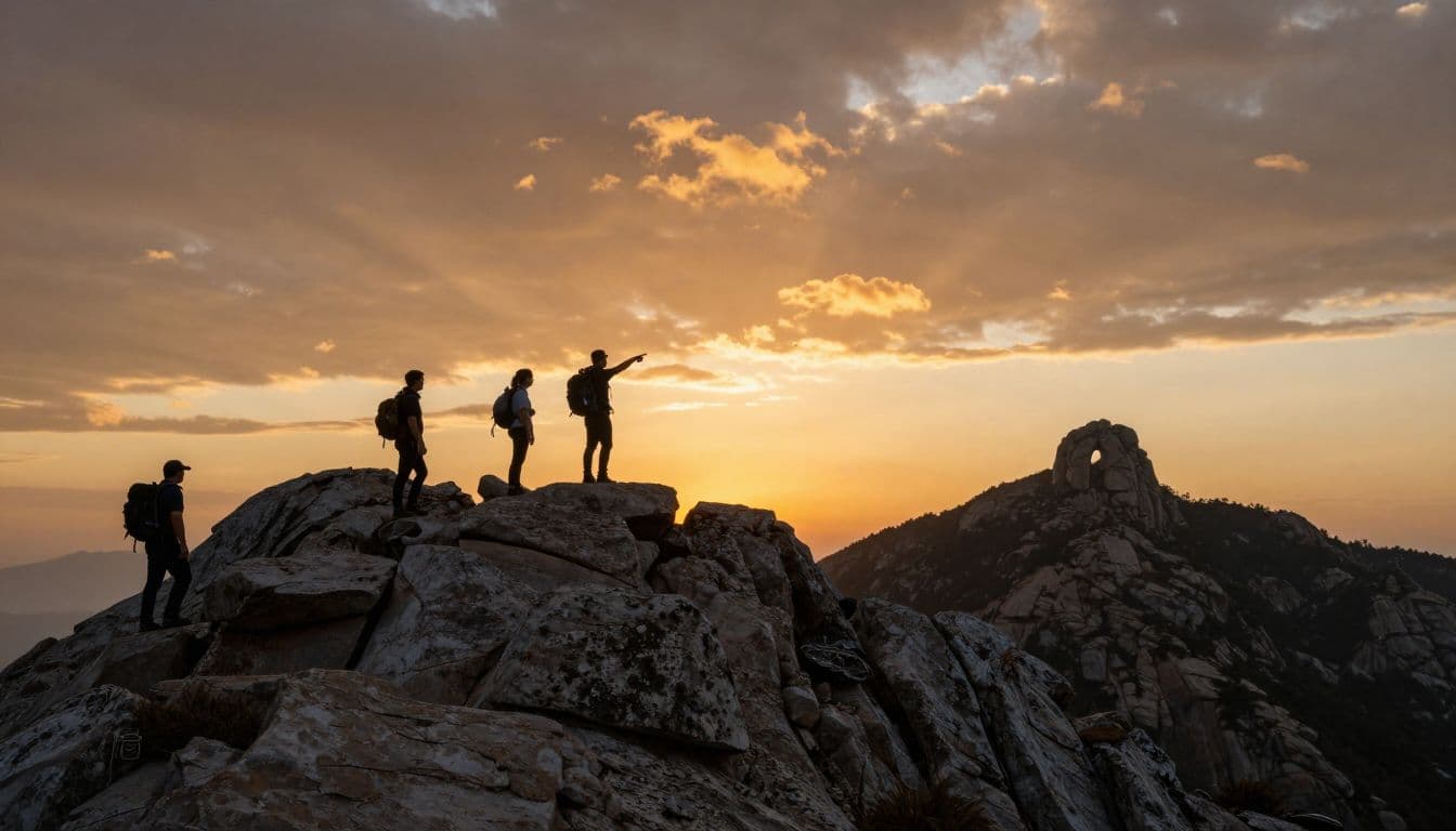 Rock hunting adventure